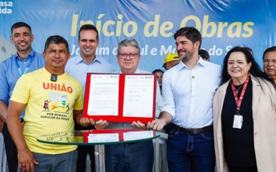 João Azevêdo celebra parceria com governo federal para construção de 927 unidades habitacionais e destaca fortalecimento da política pública