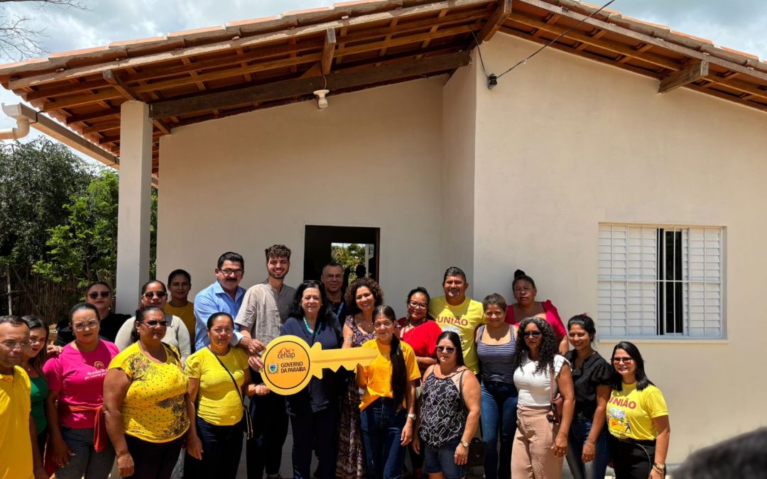 Governo da Paraíba entrega novas moradias em Alagoinha e reforça programa habitacional no Sertão