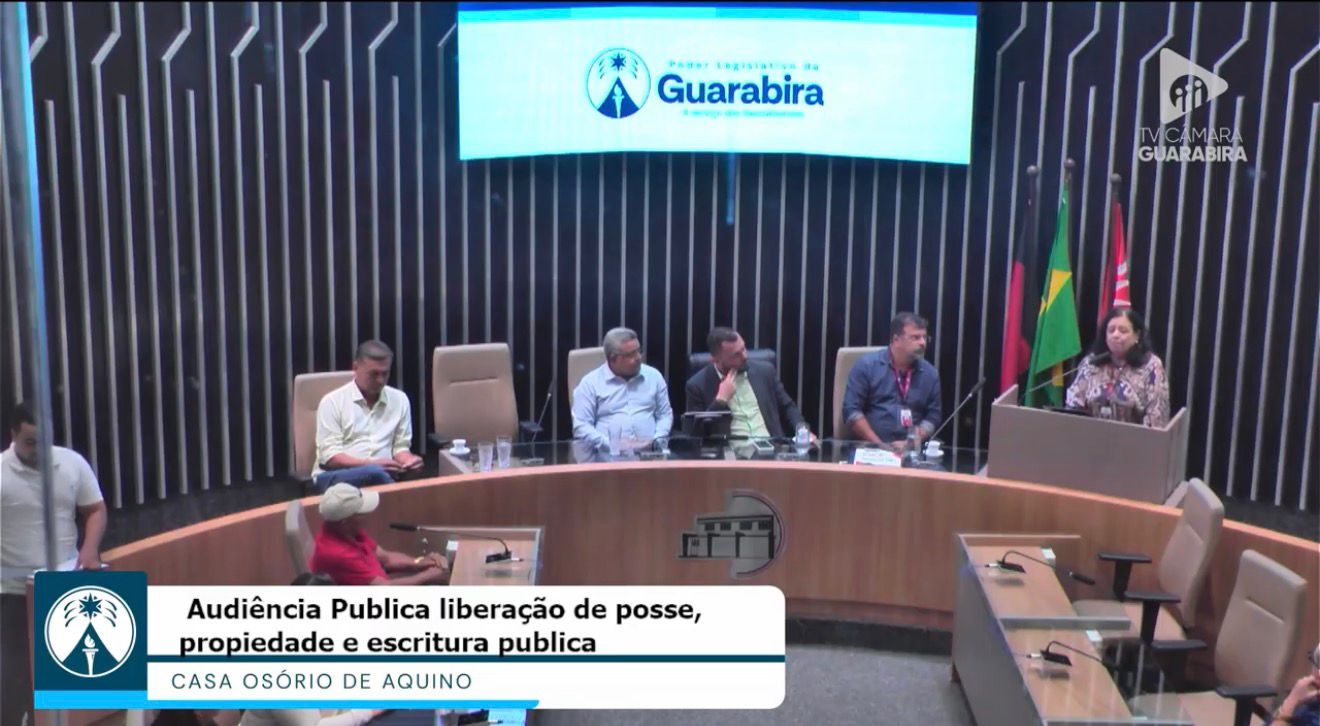 Cehap participa de audiência pública sobre Regularização Fundiária na cidade de Guarabira