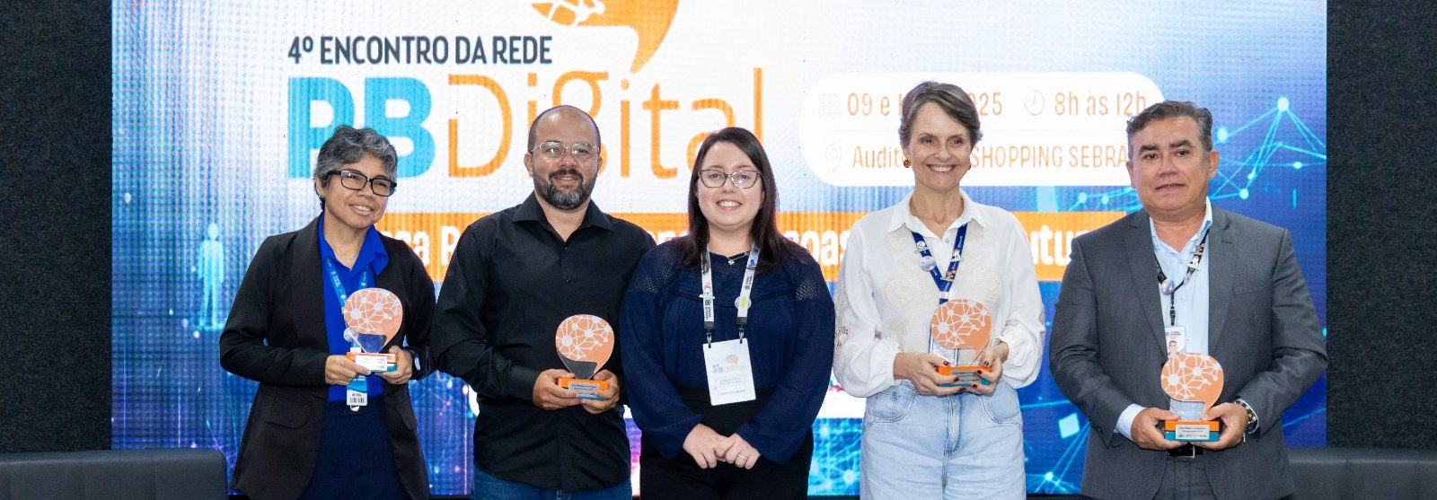 Inovação: Cehap recebe placa de reconhecimento no 4º Encontro da Rede PB Digital